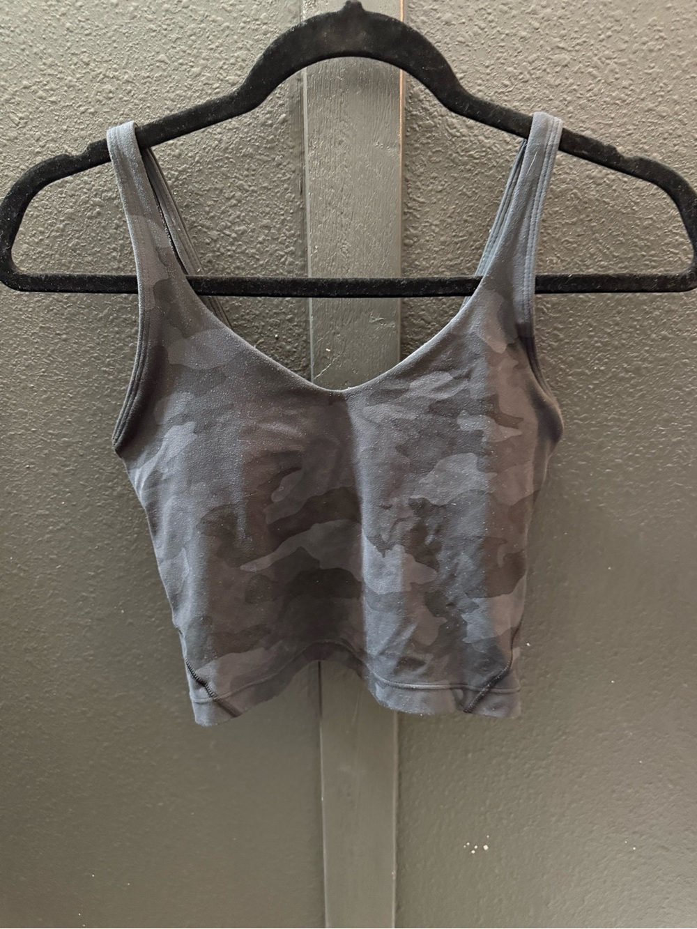 lululemon athletica Women's Gray Camo Tank Top